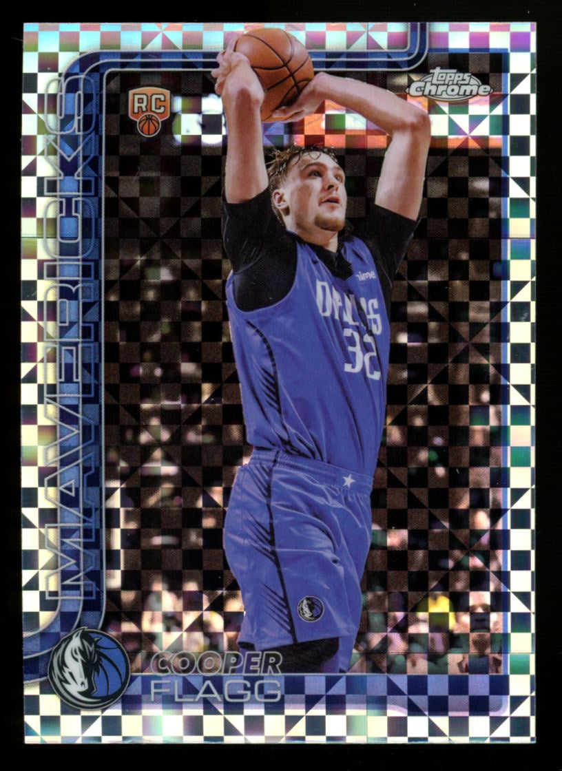 2025-26 Topps Chrome Cooper Flagg RC X-Fractor #251 "B"