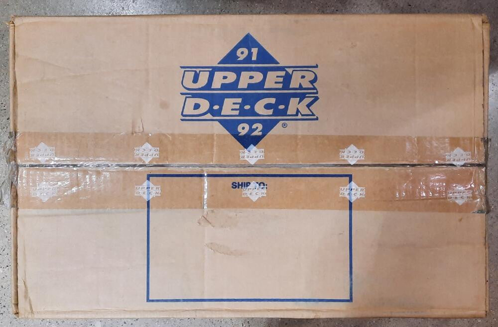 1991-92 Upper Deck Basketball High Series Sealed Wax Case (24 Boxes)