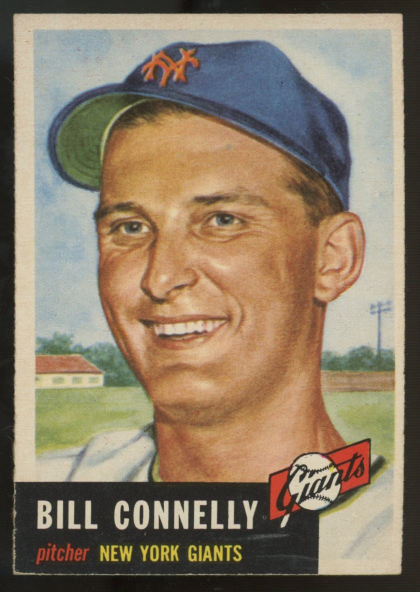 1953 Topps Bill Connelly #126 EX/MT "A"