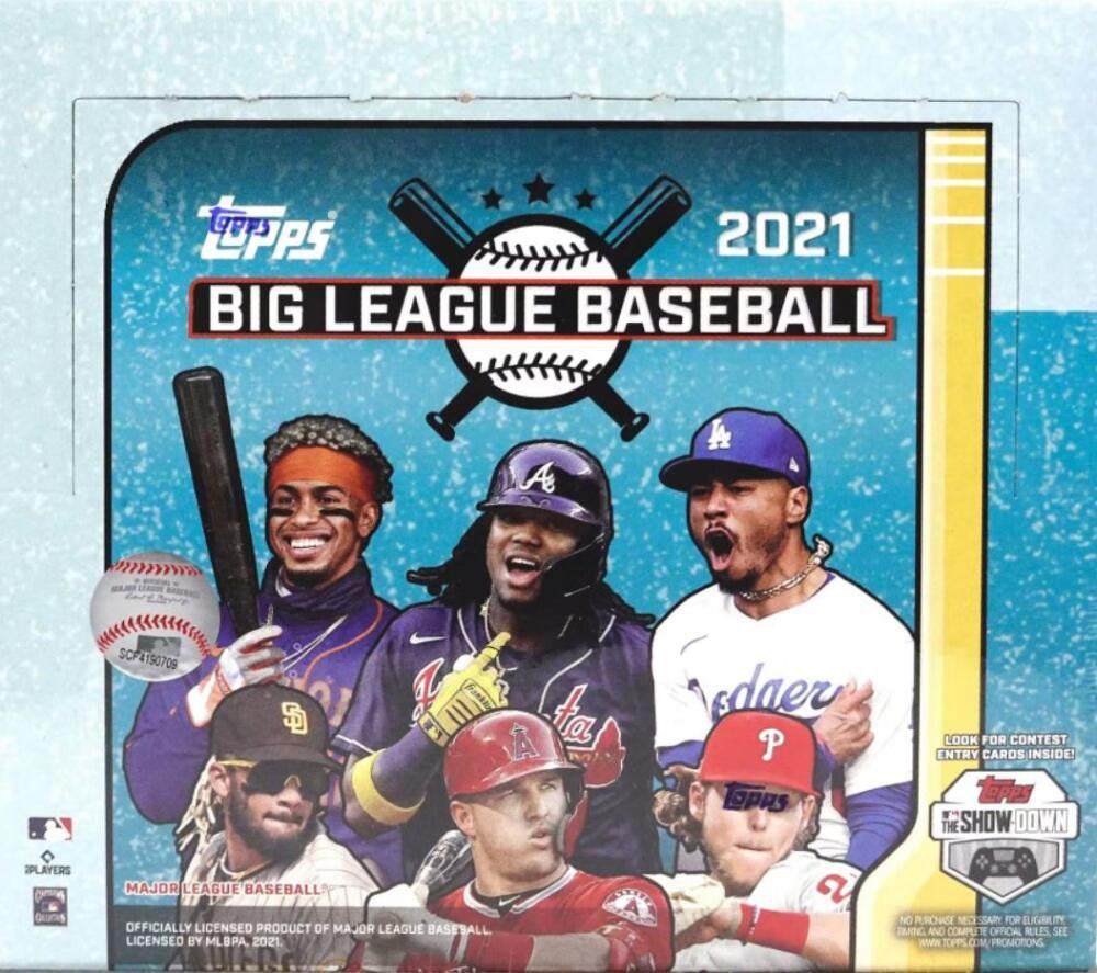 2021 Topps Big League Baseball Hobby Box