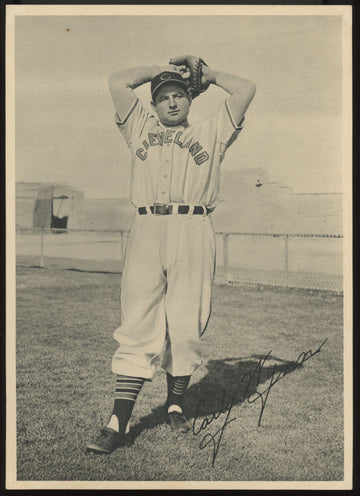 1950 Cleveland Indians Num Num Foods Early Wynn Stamped Back G/VG