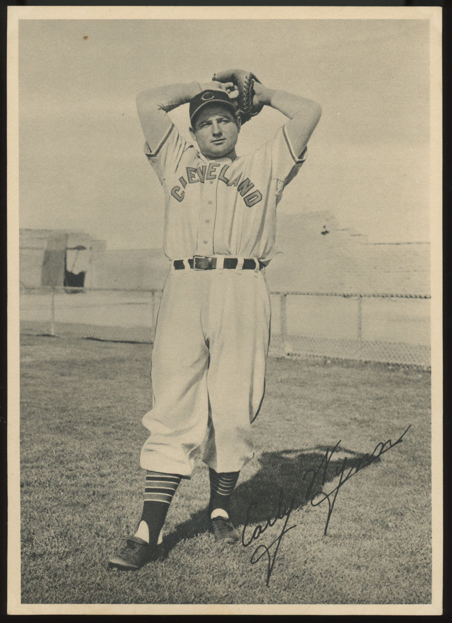 1950 Cleveland Indians Num Num Foods Early Wynn Stamped Back G/VG
