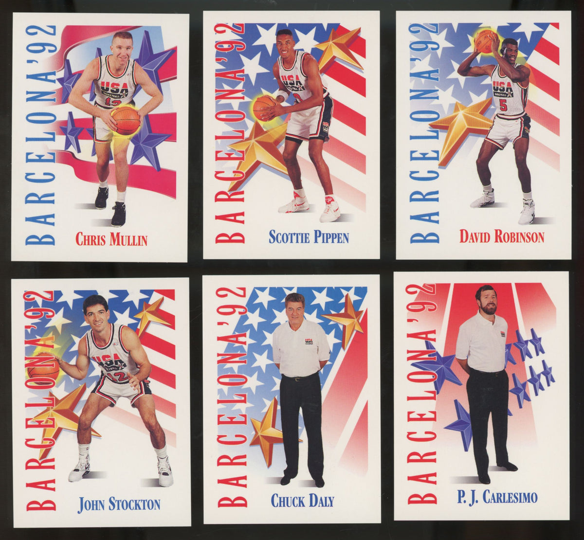 1991-92 SkyBox Team USA Complete Set (34/34)
