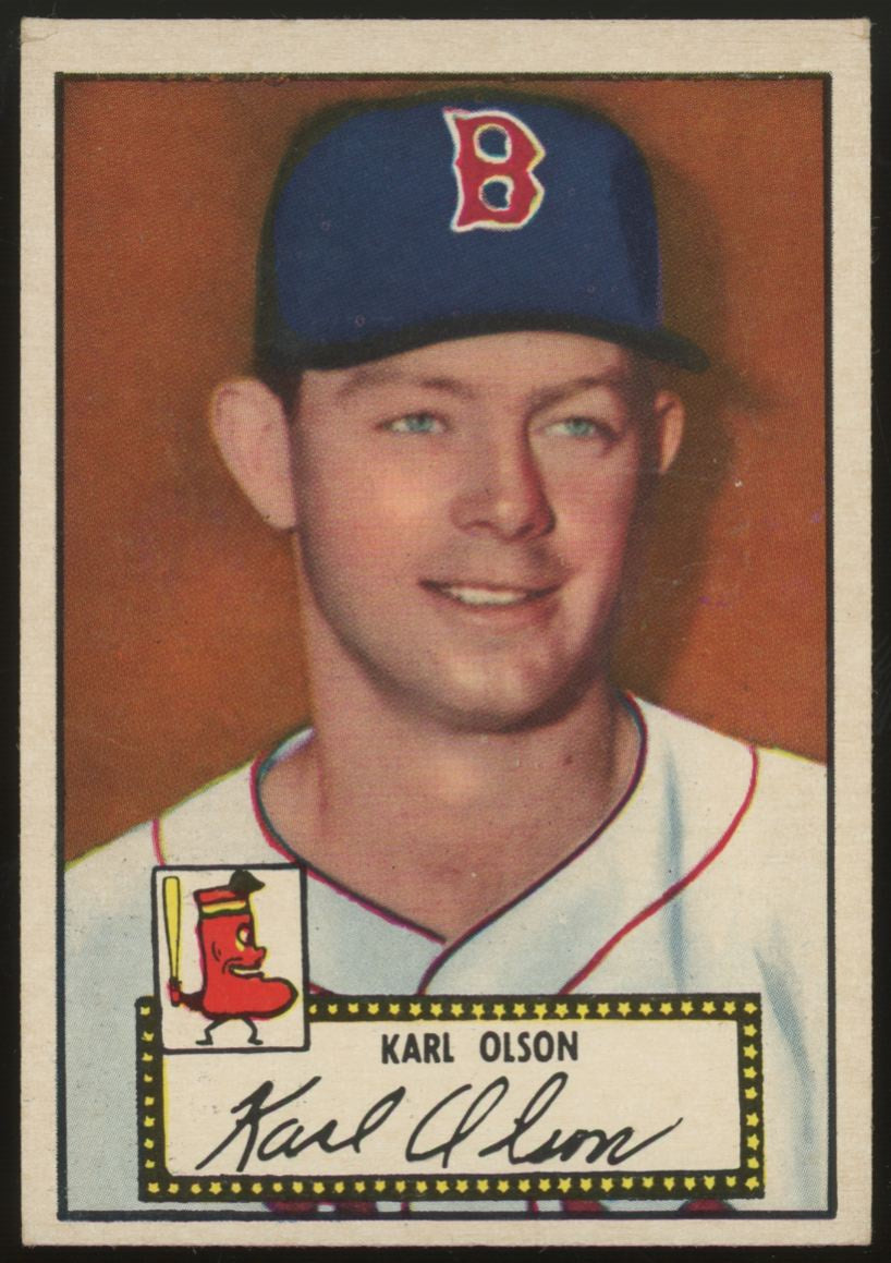 1952 Topps Karl Olson #72 VG