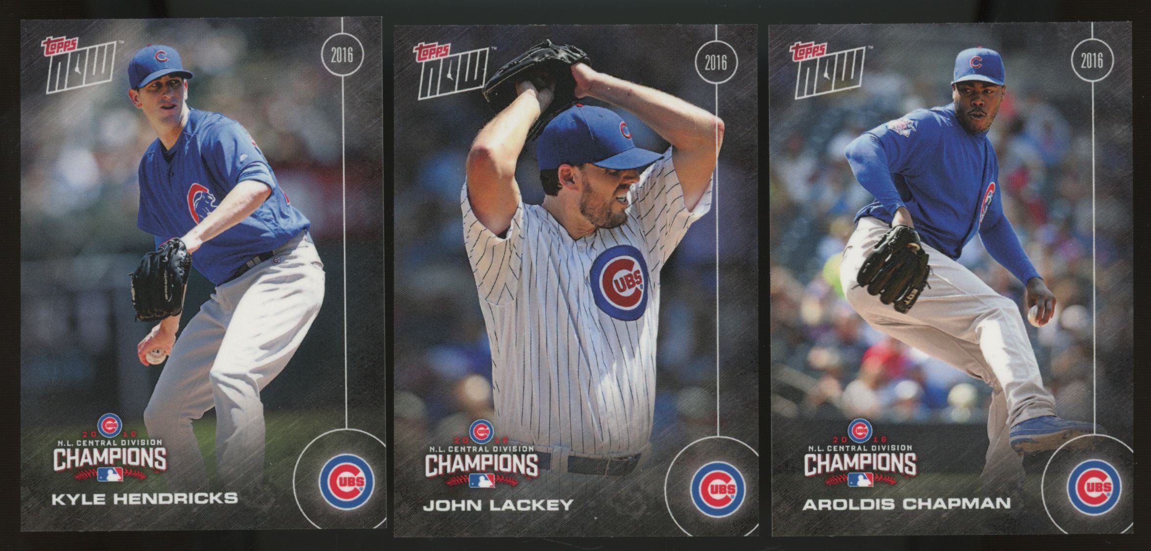 2016 Topps Now Chicago Cubs N.L. Central Champions Complete Set (15/15)