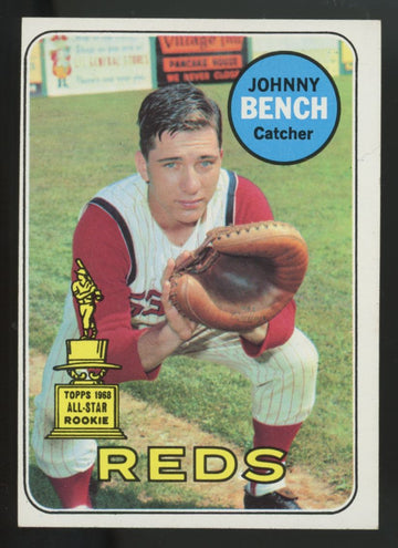 1969 Topps Johnny Bench #95 NM/MT (OC)