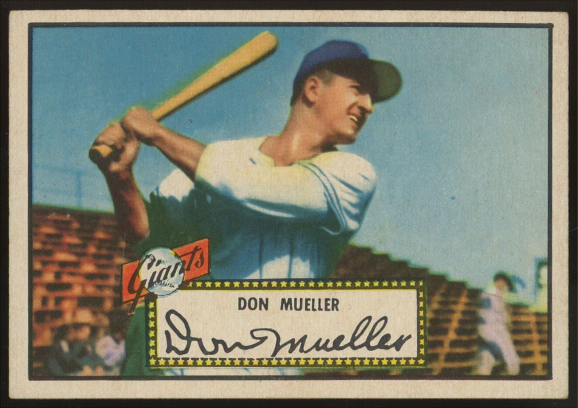 1952 Topps Don Mueller #52 EX