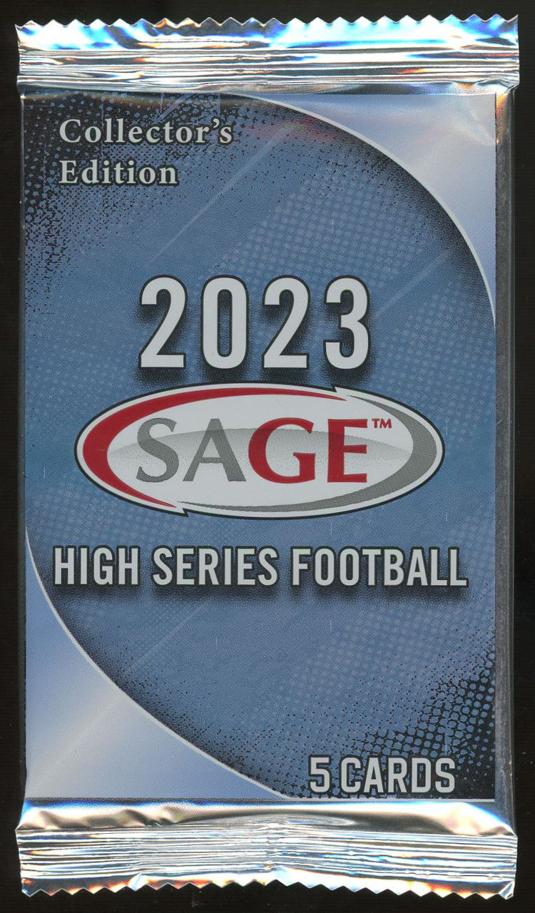 2020-2023 Sage Football Lot of 7 Sealed Packs Hit Artistry