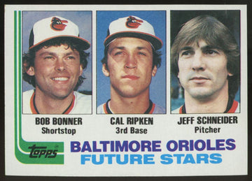 1982 Topps Cal Ripken, Bonner, Schneider #21 EX/MT