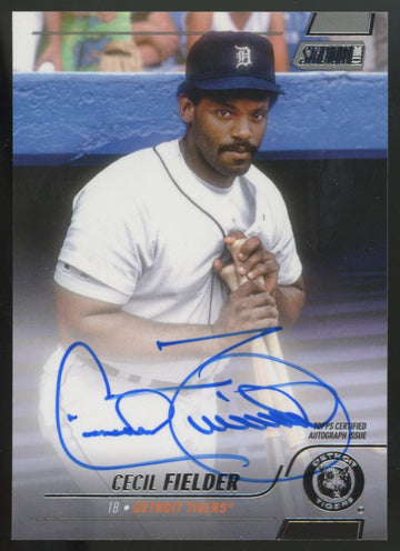2022 Topps Stadium Club Cecil Fielder Auto #SCBA-CFI