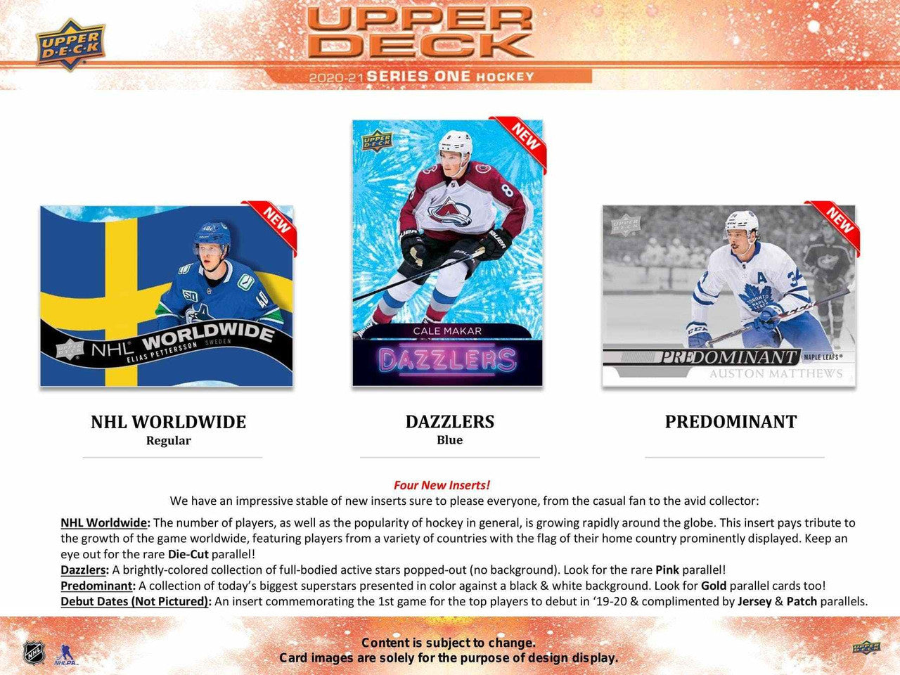 2020/21 Upper Deck Series 1 Hobby Box