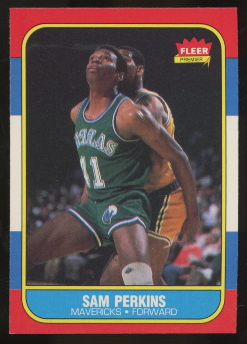 1986-87 Fleer Premier Sam Perkins #86