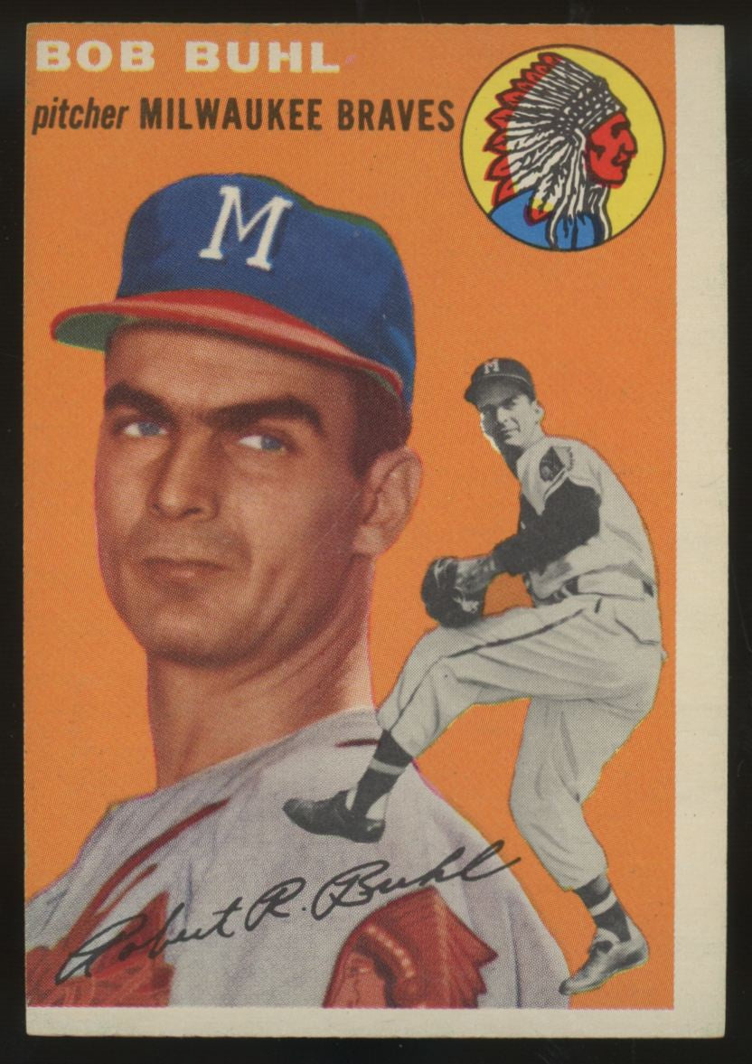1954 Topps Bob Buhl #210 EX-MT (MC)