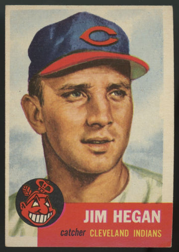 1953 Topps Jim Hegan #80 EX