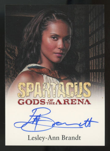 2010 Rittenhouse Spartacus Gods Of The Arena Naevia / Lesley-Ann Brandt Auto