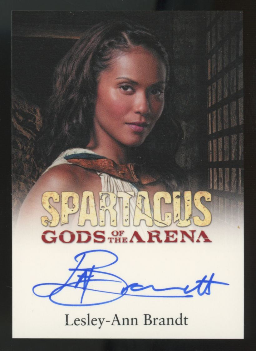 2010 Rittenhouse Spartacus Gods Of The Arena Naevia / Lesley-Ann Brandt Auto