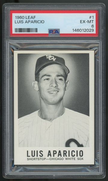 1960 Leaf Luis Aparicio #1 PSA 6