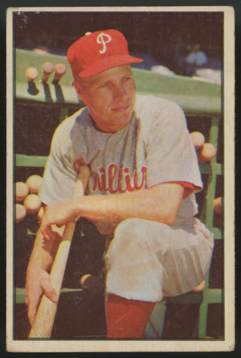1953 Bowman Color Richie Ashburn #10 G/VG