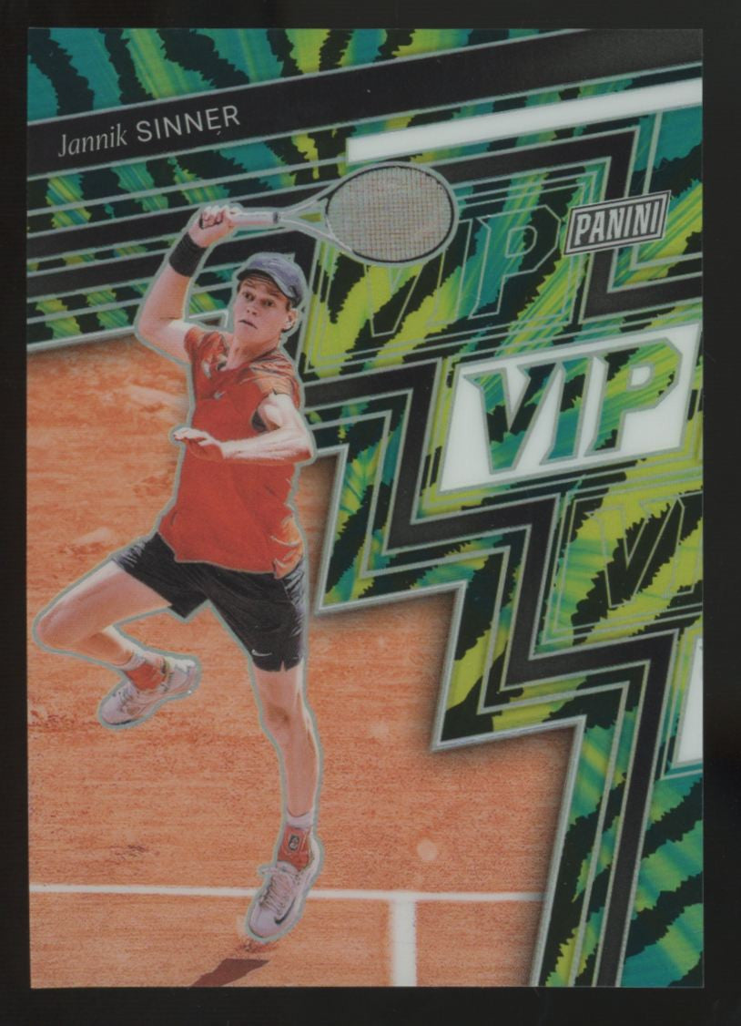 2025 Panini The National Jannik Sinner Baja Stripe Prizm #JS