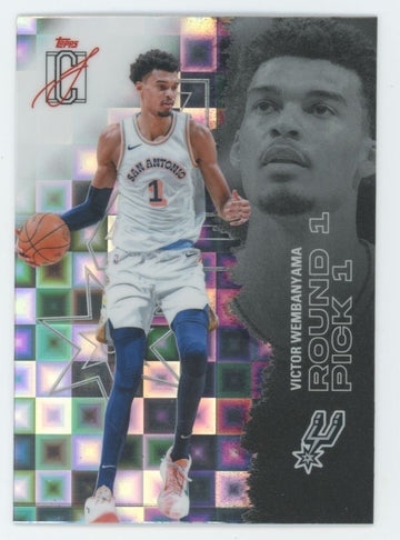 2025-26 Topps Signature Class Victor Wembanyama Chrome Pandora #55