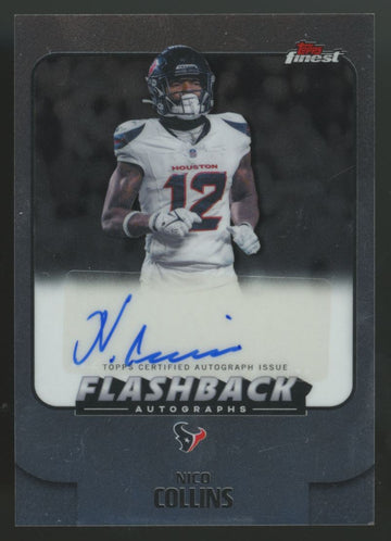 2025 Topps Finest Nico Collins Flashback Autographs Auto #FBA-NC