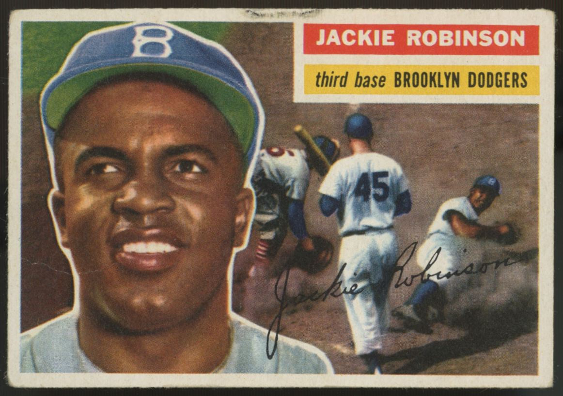 1956 Topps Jackie Robinson #30 G/VG