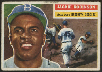 1956 Topps Jackie Robinson #30 G/VG