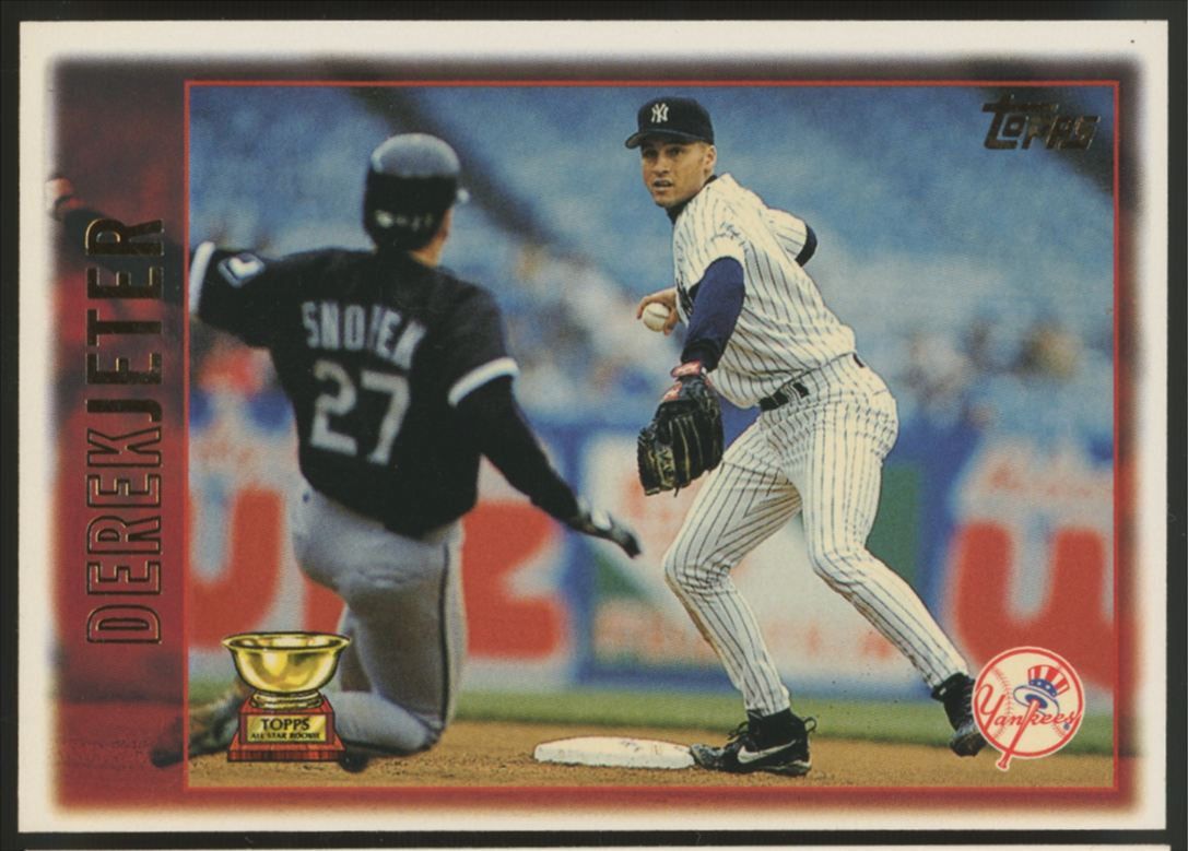 1997 Topps Baseball Complete Set (496) Jeter Griffey Bonds