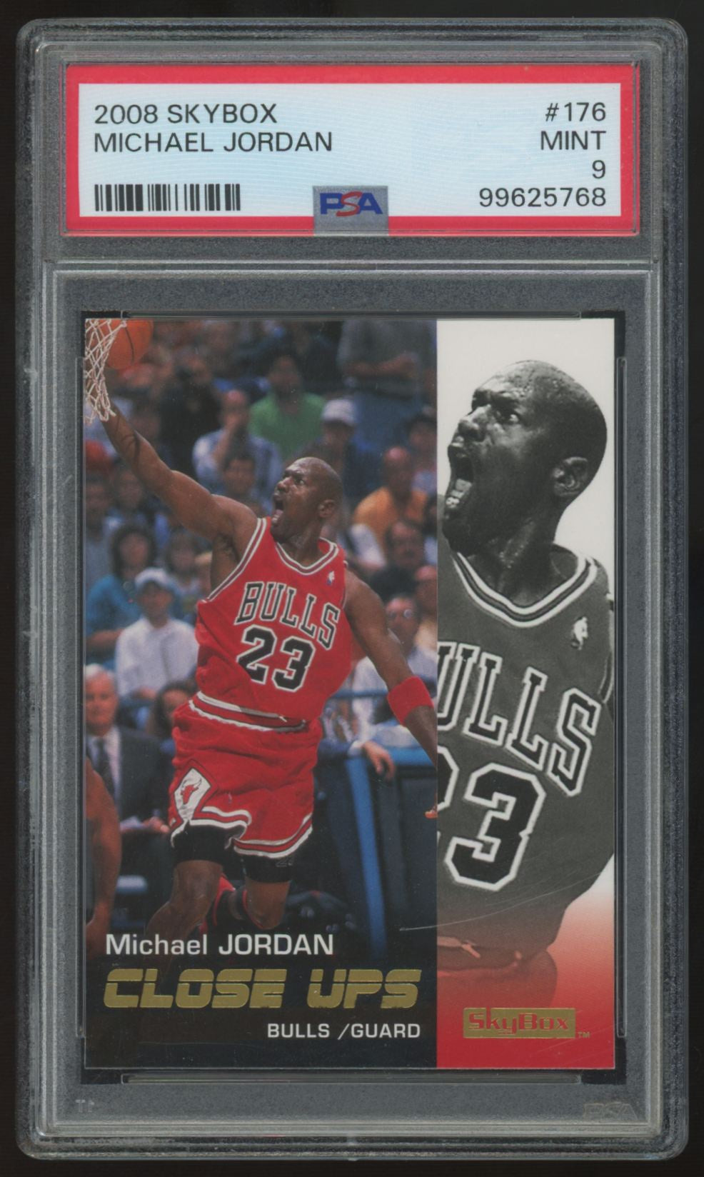 2008-09 Skybox Michael Jordan #176 PSA 9