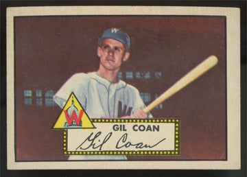 1952 Topps Gil Coan #291 EX