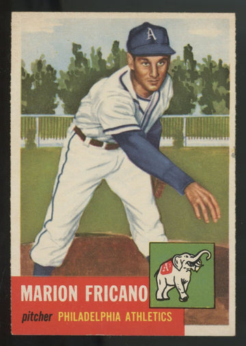 1953 Topps Marion Fricano RC #199 NM
