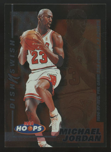 1997-98 Skybox NBA Hoops Michael Jordan Dish N Swish #5