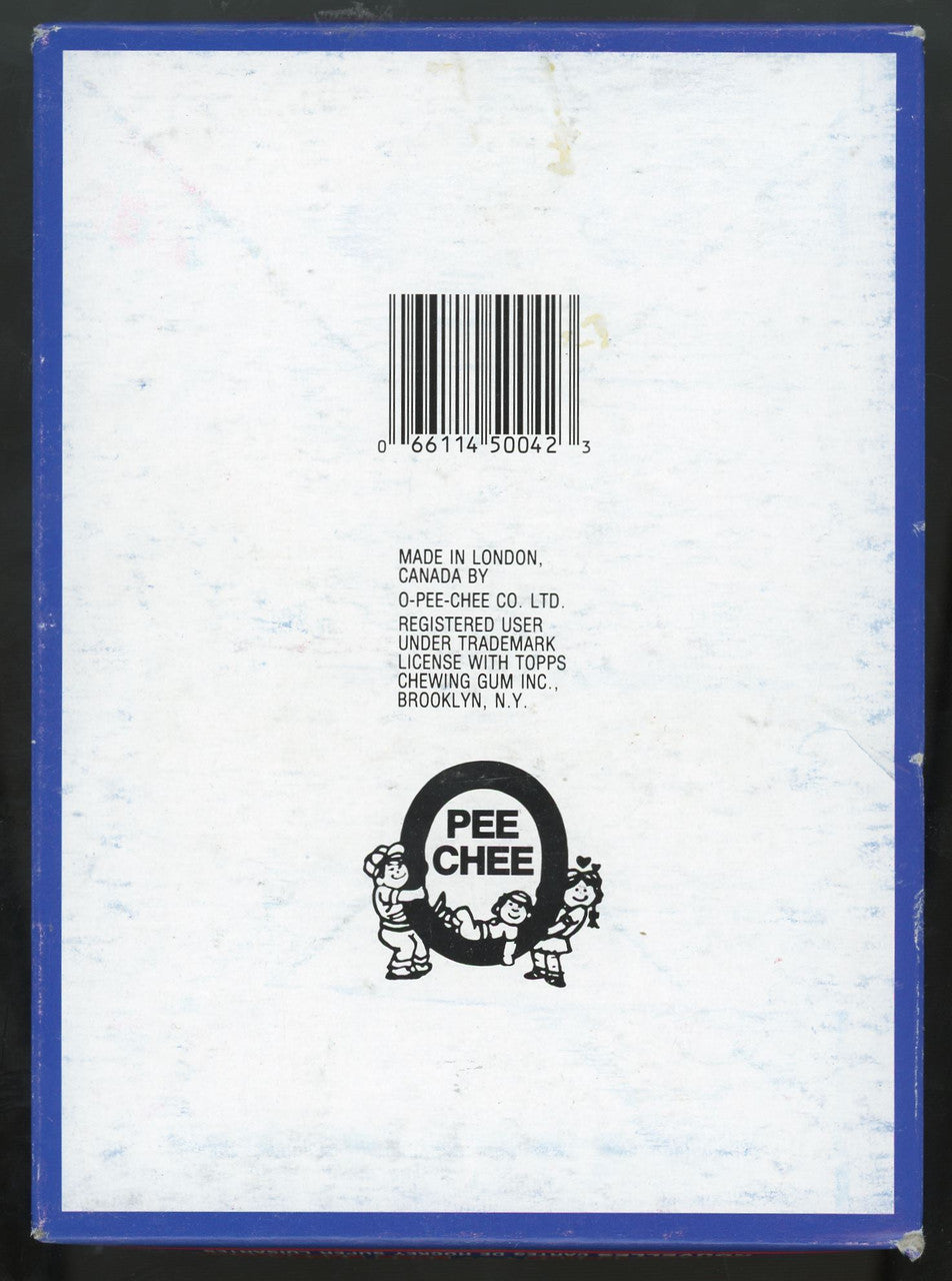 1987-88 O-Pee-Chee Hockey Leaders Box 48 Factory Sealed Packs