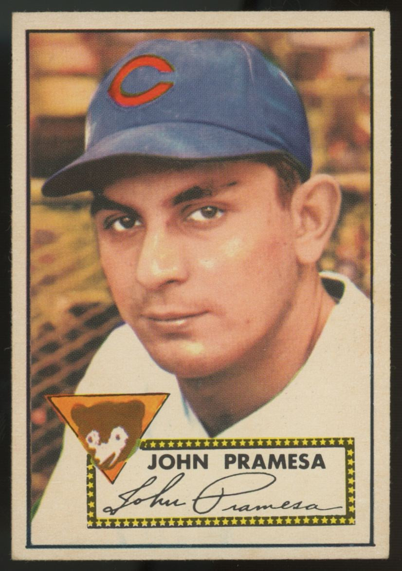 1952 Topps John  Pramesa #105 EX