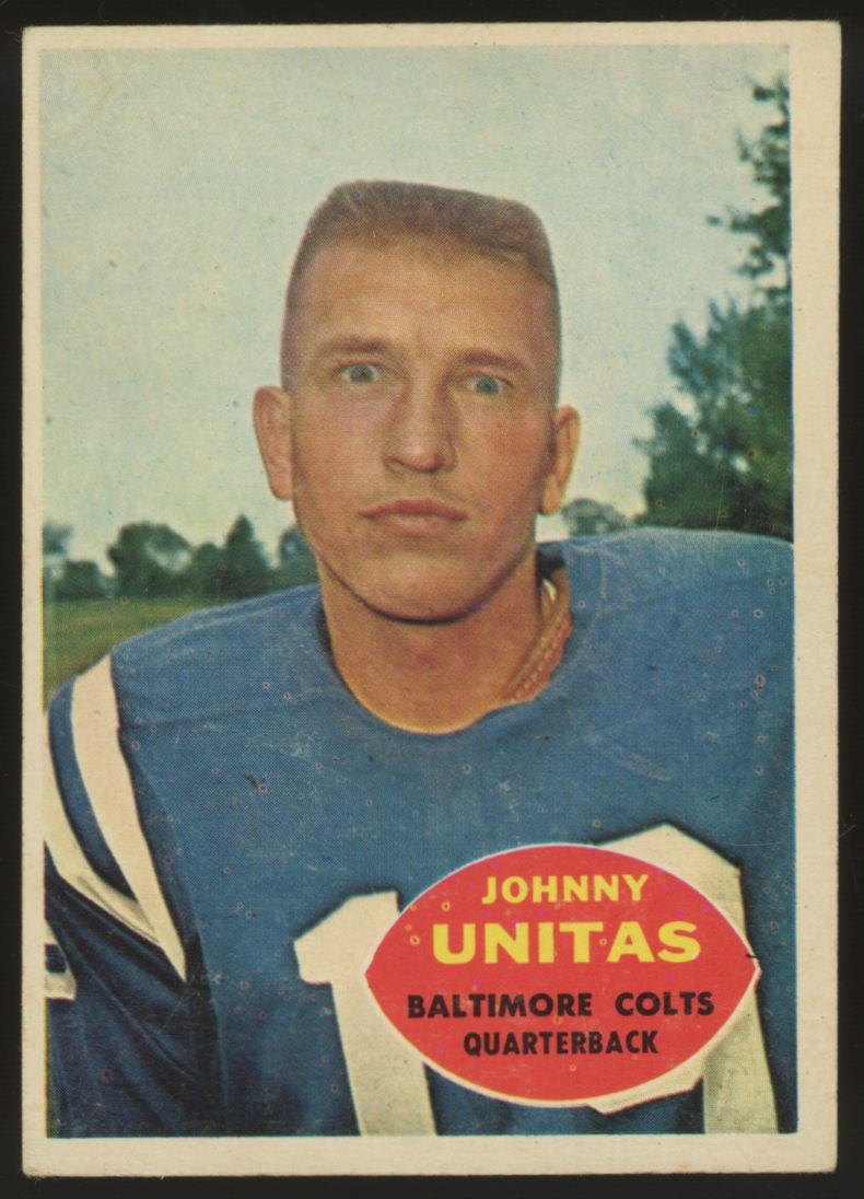 1960 Topps Johnny Unitas #1 VG-EX
