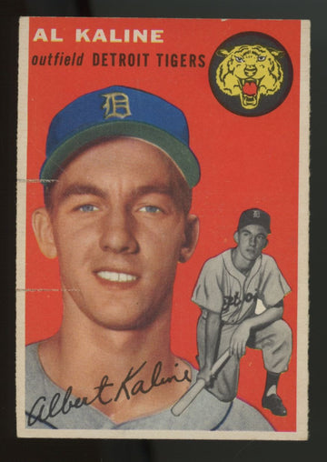 1954 Topps Al Kaline RC #201 P-F