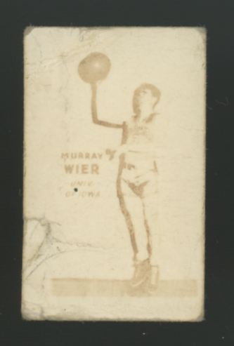 1948 Topps Magic Murray Wier All American Basketball #2 Poor