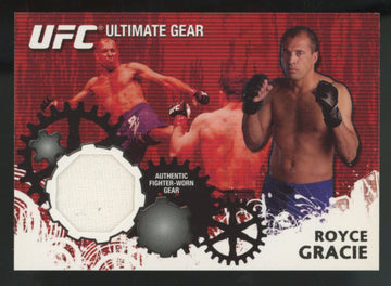 2010 Topps UFC Royce Gracie Ultimate Gear Patch #UG-RG