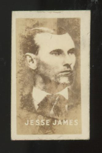1948 Topps Magic Jesse James Figures Of The Wild West #5 VG/EX