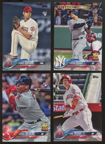 2018 Topps Series One And Two Baseball Complete Set (700/700)