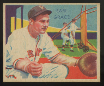1935 National Chicle Earl Grace Diamond Stars #69 VG-EX