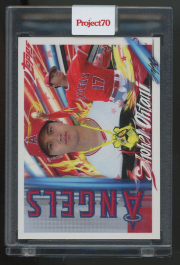 2021 Topps Project70 Shohei Ohtani 1960 Topps By King Saladeen #450