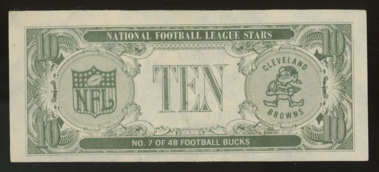 1962 Topps Bucks Jimmy Brown  #7 VG/EX