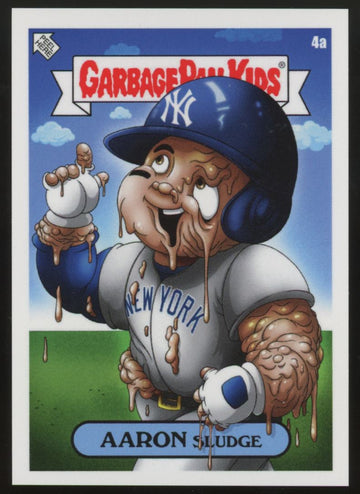 2022 Topps Garbage Pail Kids X MLB Aaron Sludge #4a
