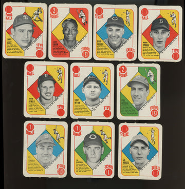 1951 Topps Red Back Baseball Complete Set (52) VG-EX/MT