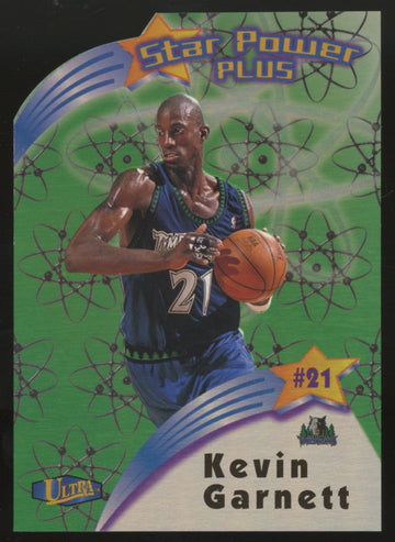 1997-98 Fleer Ultra Kevin Garnett Star Power Plus Die-Cut #8