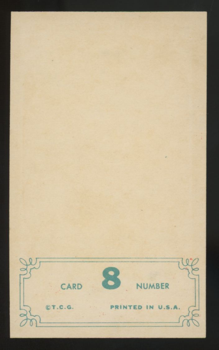 1965 Topps Embossed Sandy Koufax #8 EX