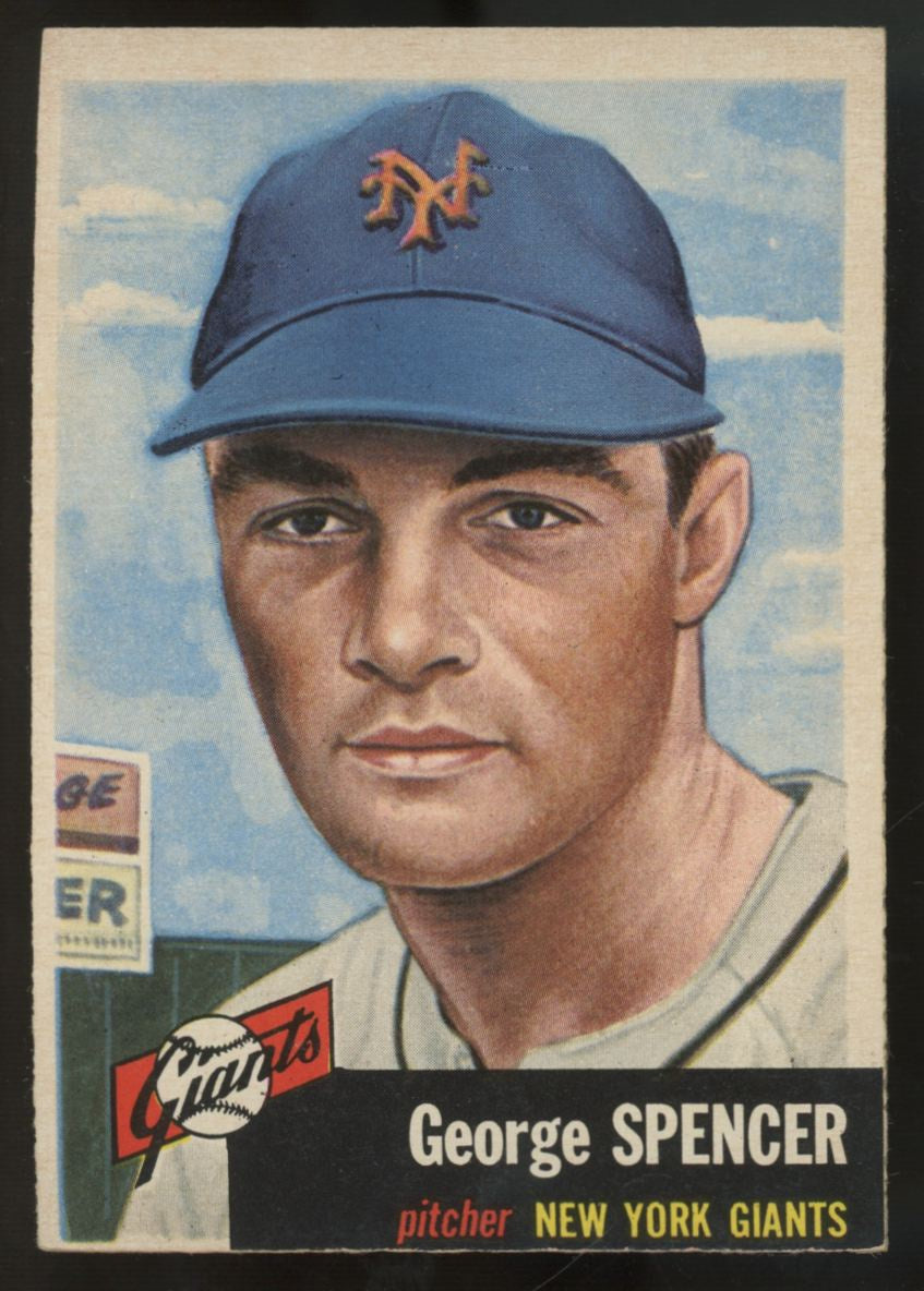 1953 Topps George Spencer #115 EX+