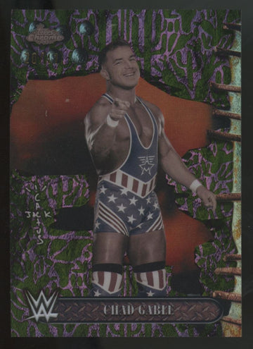 2025 Topps Chrome WWE Cactus Jack Chad Gable Cactus Jack Refractor /41 #88