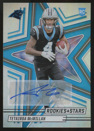 2025 Panini Rookies and Stars Tetairoa McMillan RC Auto #183